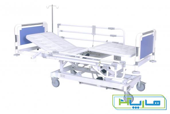 سفارش مستقیم تخت بیمارستانی تک شکن لگن دار